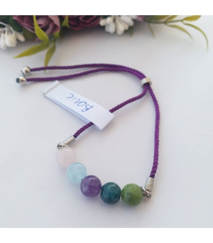 Beş Taşlı Burç Bilekliği Balık